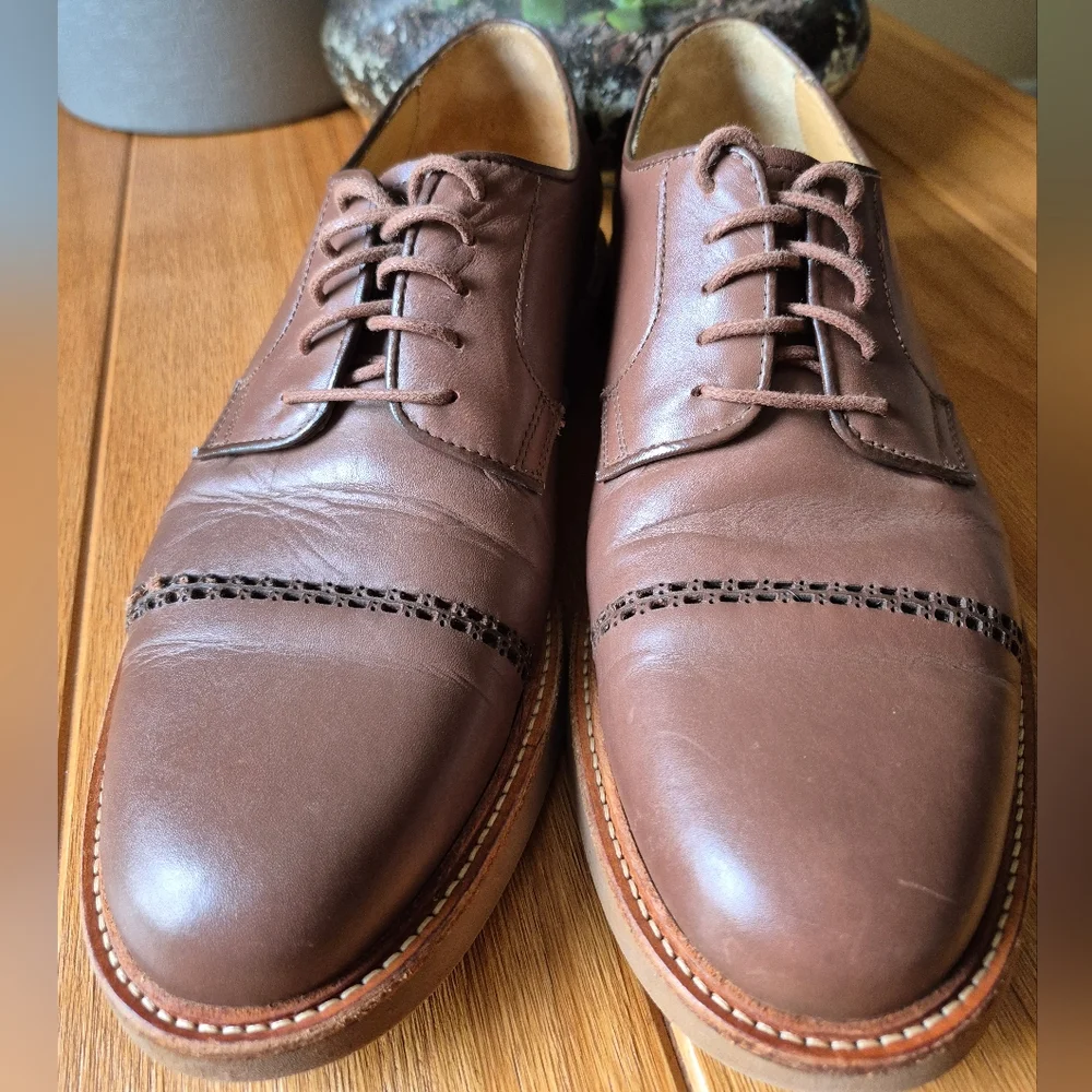 Armani‎ Collezioni Leather Loafers - Size 42 (EU) 8.5 (US)